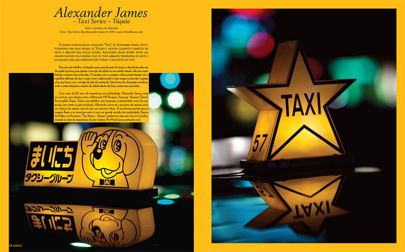 DIF Magazine publish Tokyo taxi
