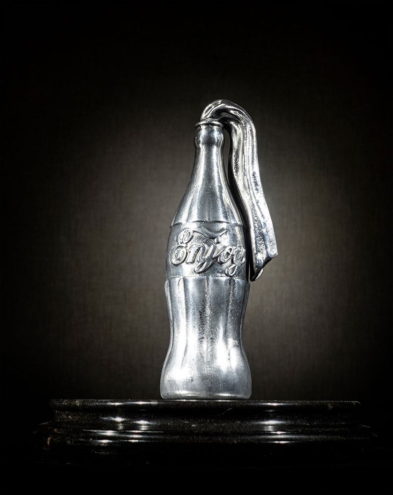 New bronze works, molotov petrol bombs and a humorous poke at the bottled water industry