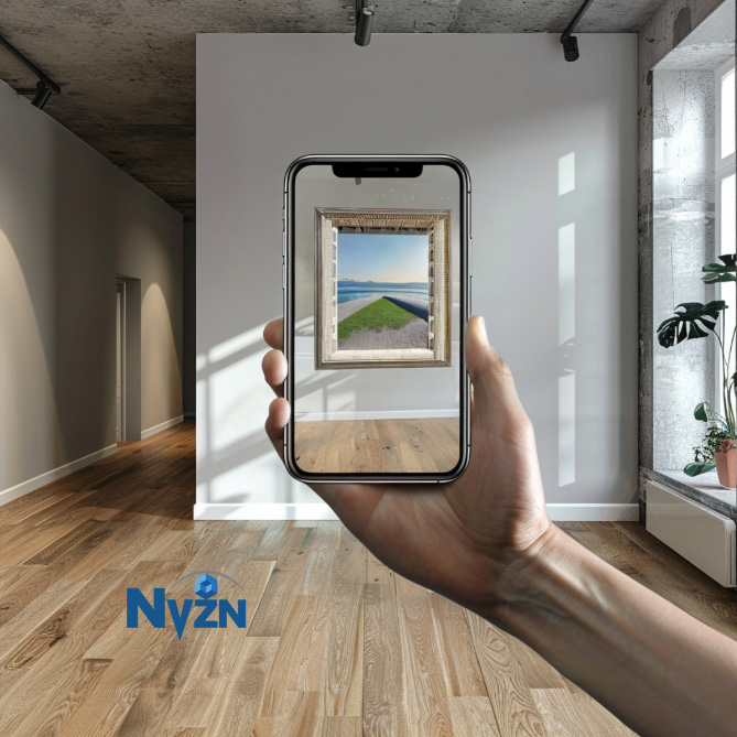 Augmented reality for Shopify allowing you to view artworks on your wall with Nvzn ARt Virtual Previews