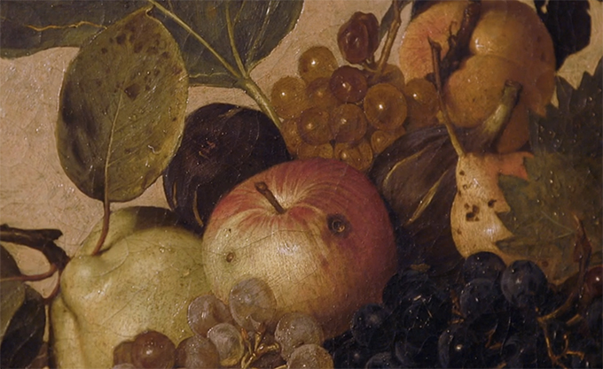 My fascination with an oil painting A Basket of Fruit 1599  by Michelangelo Merisi da Caravaggio 1571–1610