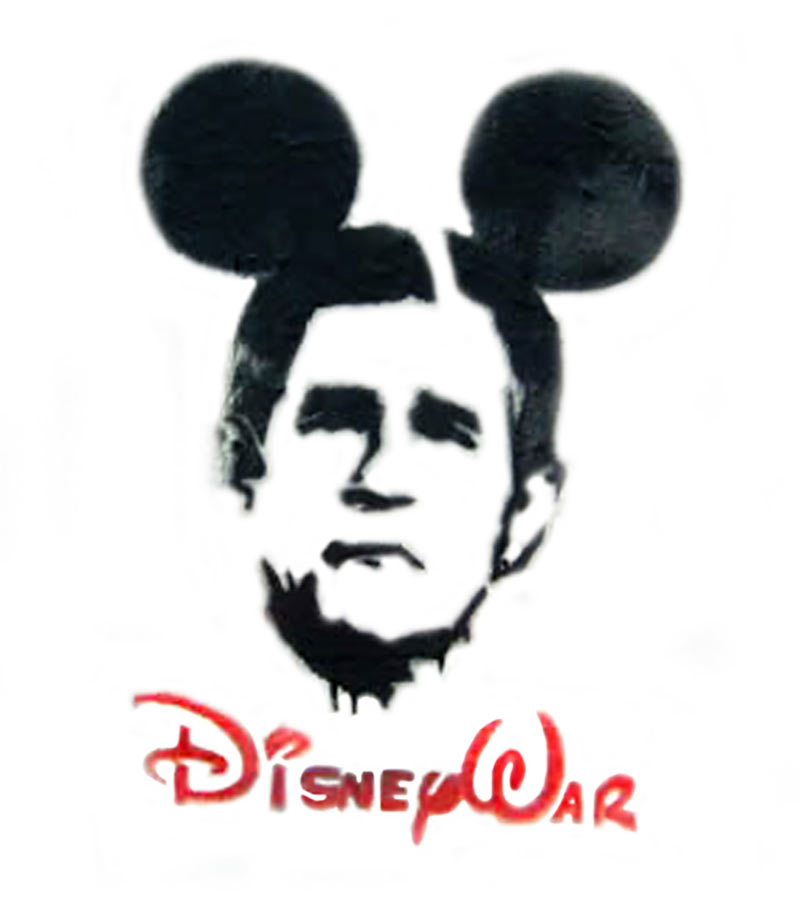 president bush Disney war rebranding as Disney War