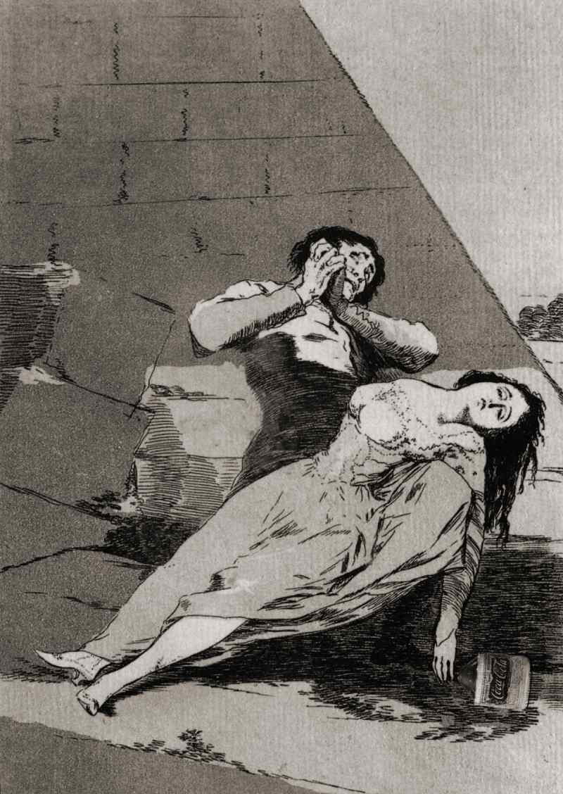 goya etchings with a coke