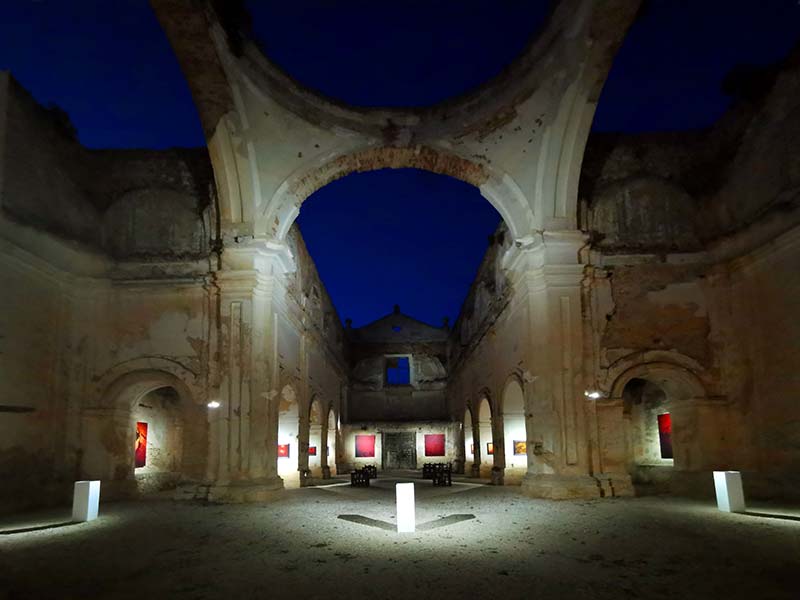 inside the convento de los carmelitas restored by artist alexander james hamilton