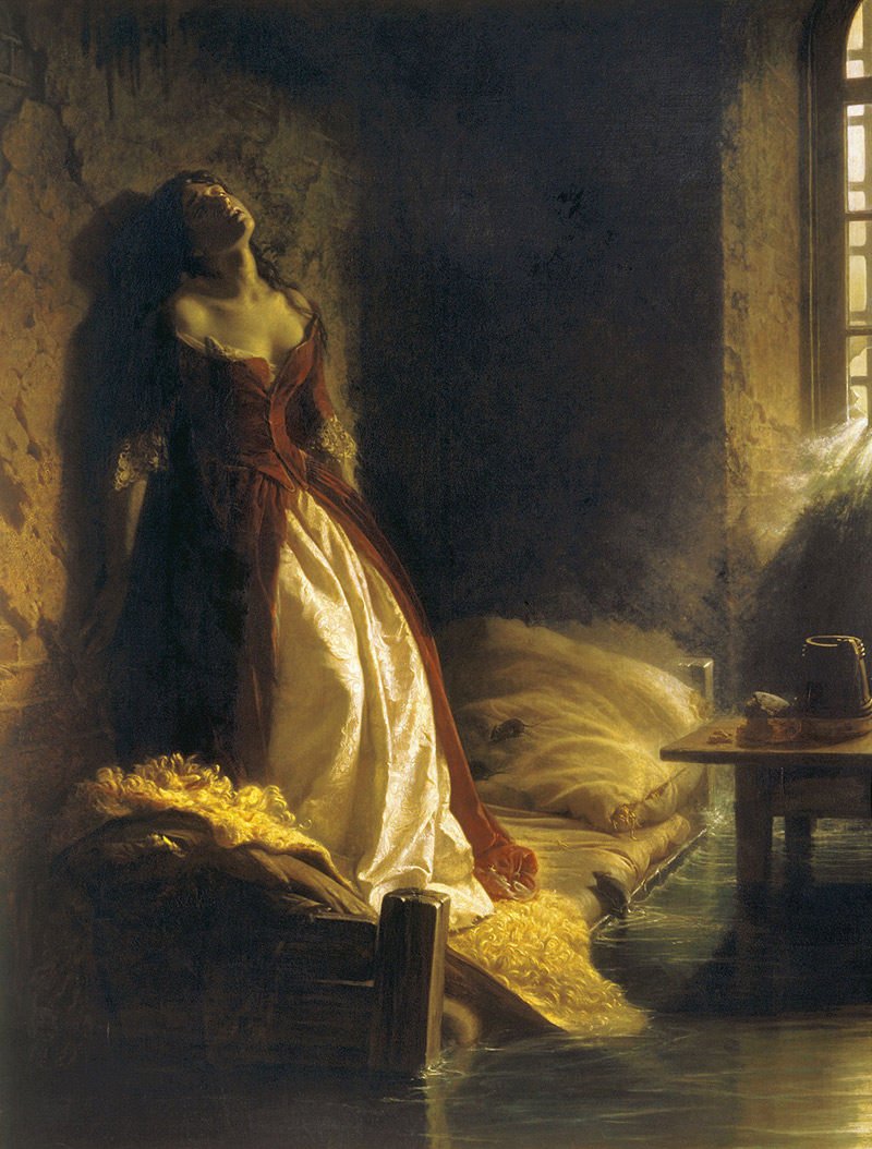 Princess Tarakanova, 1864, by Konstantin Flavitsky / Courtesy of Tretyakov Gallery