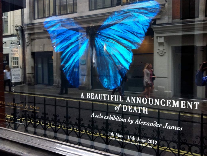 A beautiful announcement of death