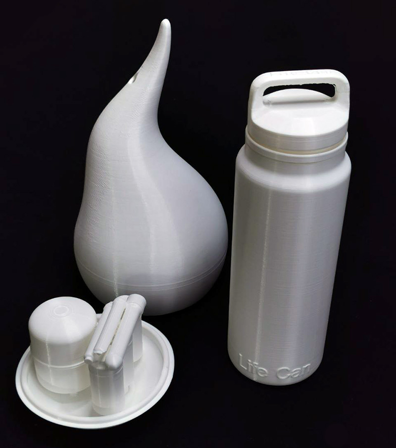 a personal water bottle and reverse osmosis project to help reduce plastic consumption