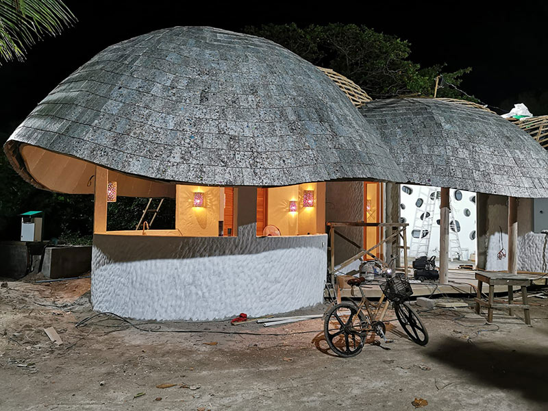 the first full circular business recycling facility in the maldives