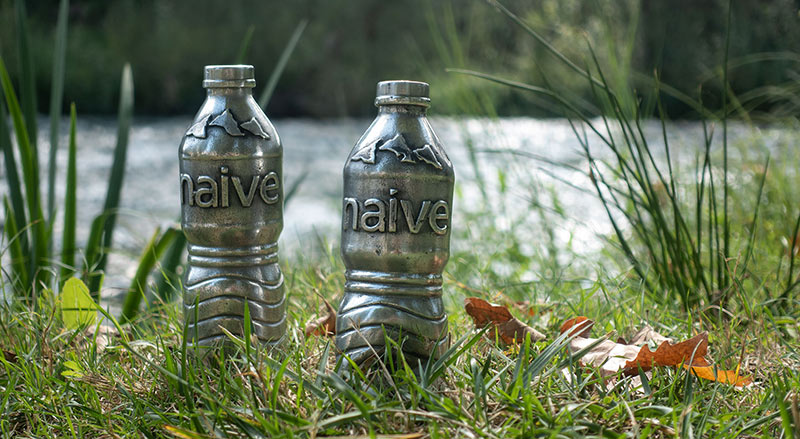 the naive twins a parody of the Evian brand and their corporate lies